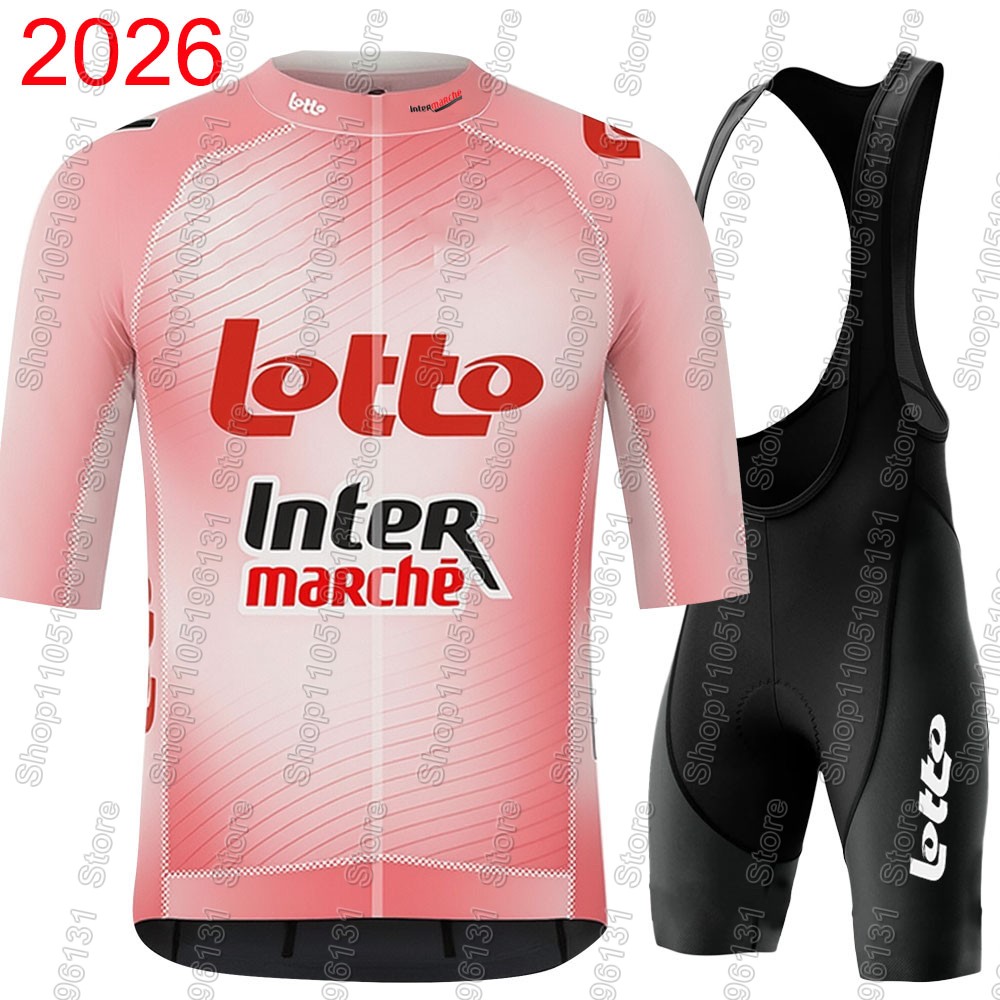 Cycling Gear Jersey - Zestaw kolarski Lotto Intermarché 2026 męski