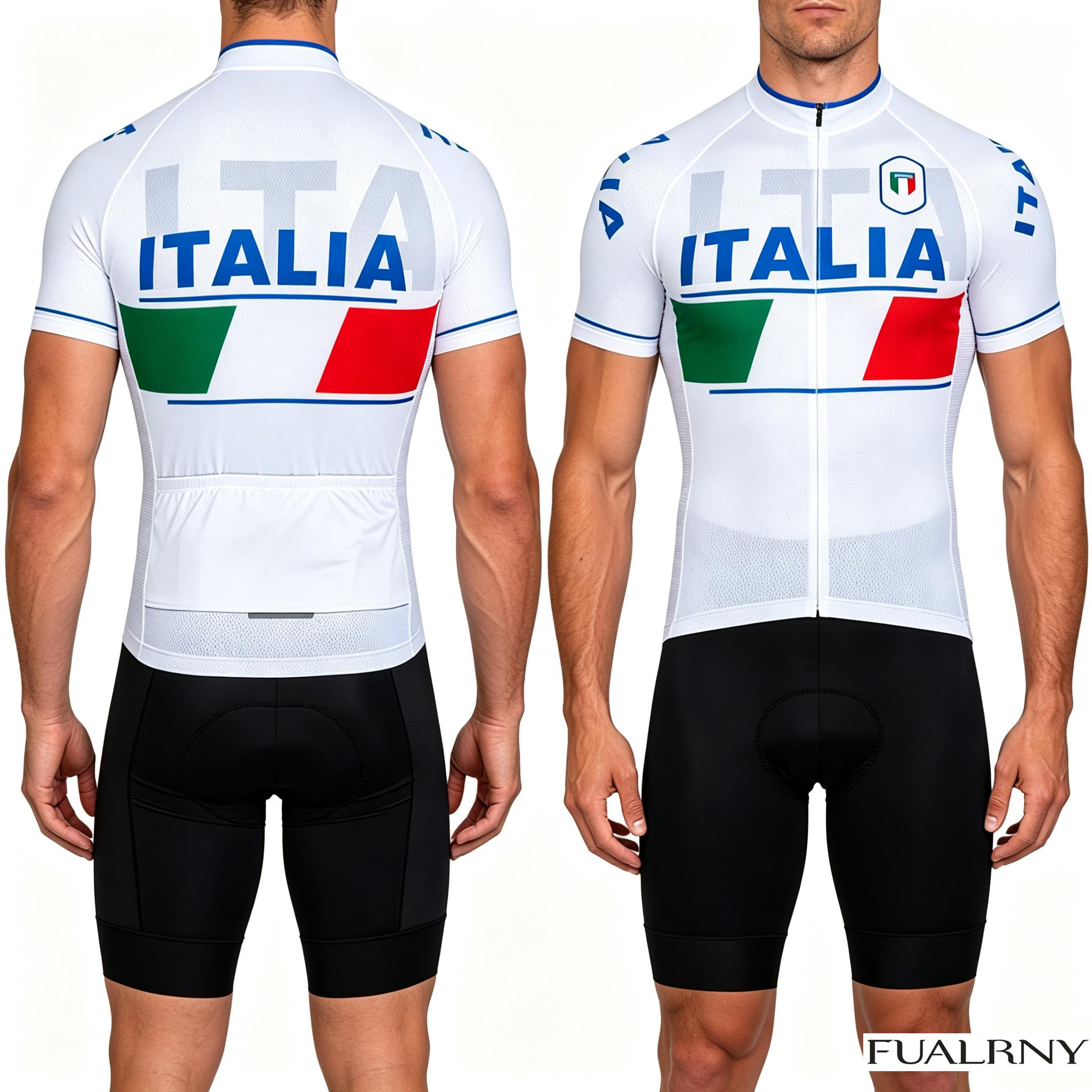 Cycling Gear Brands - Zestaw kolarski na lato ITALIA: Koszulka