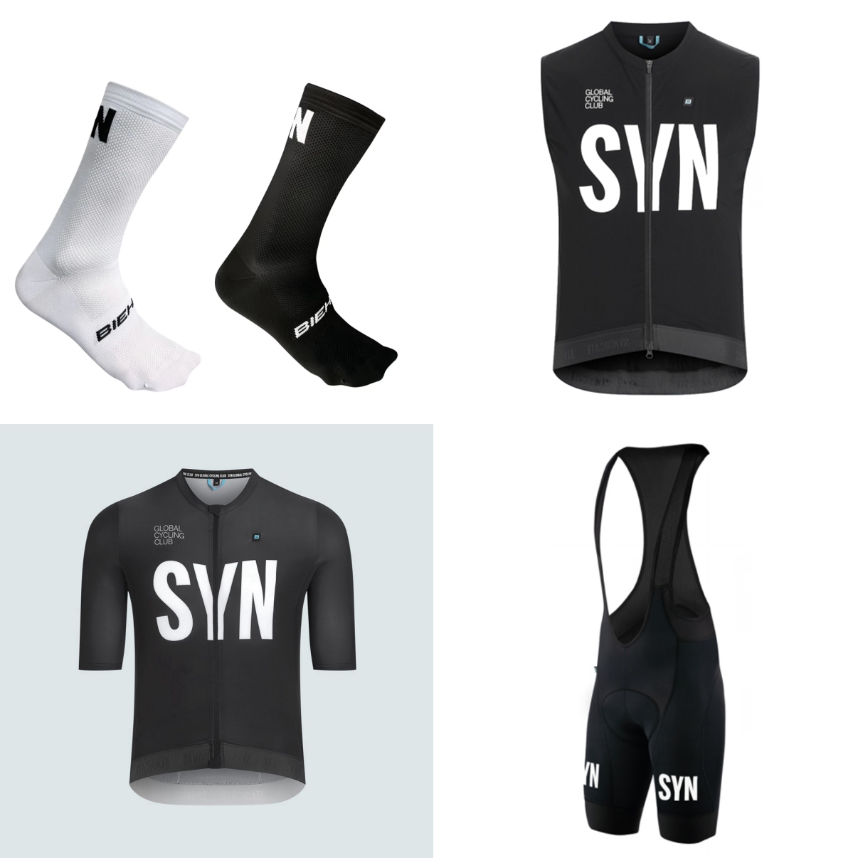 Cycling Gear Brands - Letni strój rowerowy z krótkim rękawem
