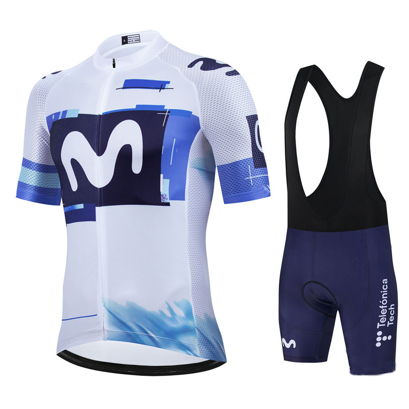 Movistar Pro Team letni kombin – Cycling Gear Brands recenzja i cena